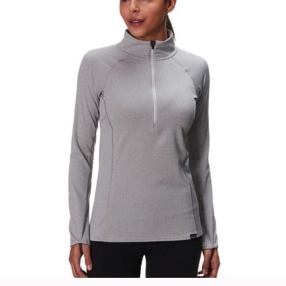 Patagonia Capilene Midweight Zip-Neck Grey Small O106 - Picture 10 of 10